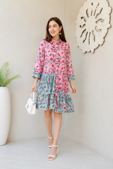 Vina Cotton Midi Dress