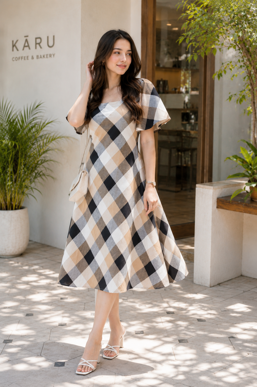 Check Dress