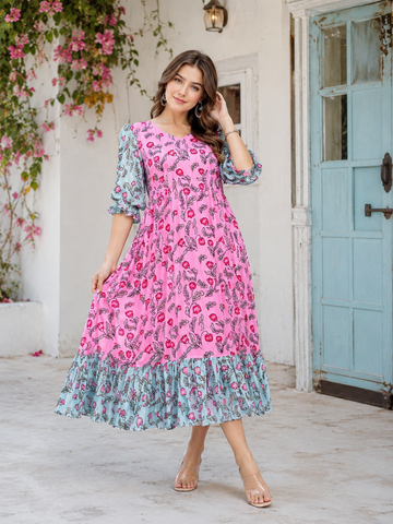 Jiya Cotton Maxi Dress