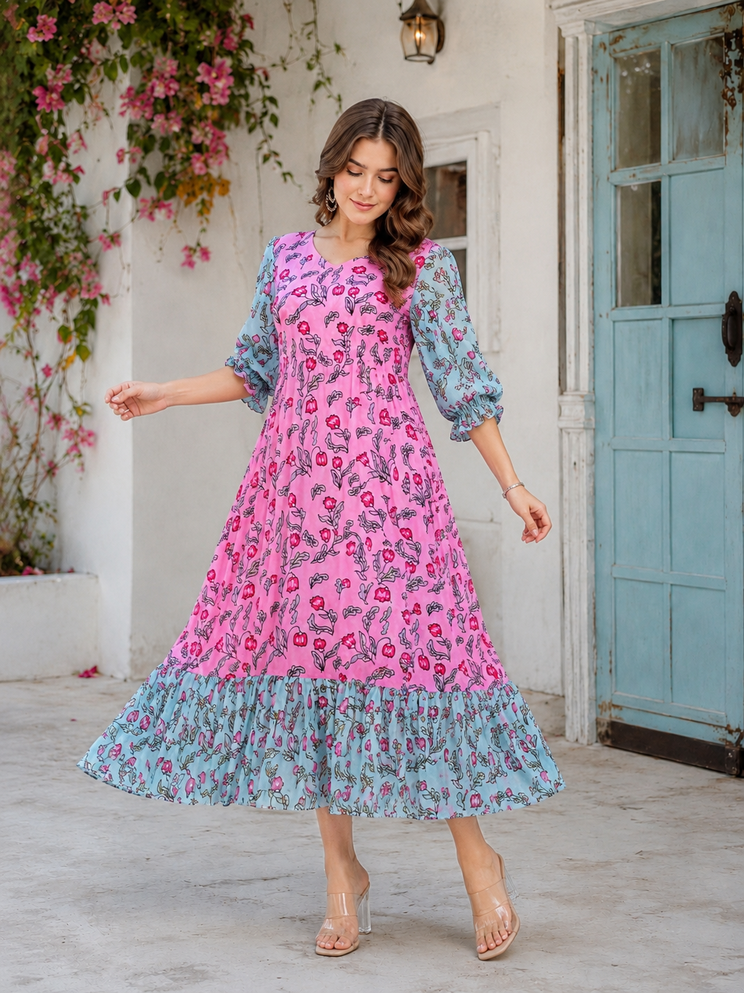 Jiya Cotton Maxi Dress