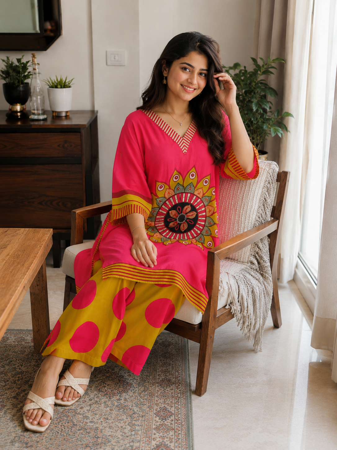 Mandala Muse Kaftan Set