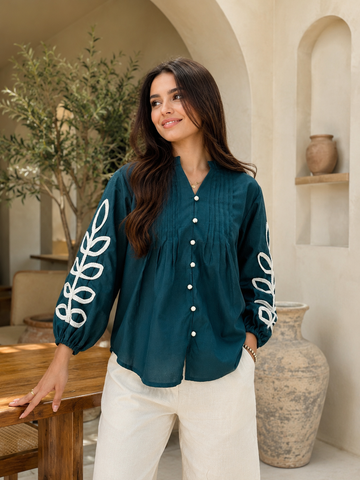 Gulabo Twist Top (Only Top)