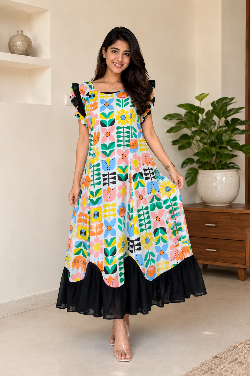Candy Blossom Summer Dress