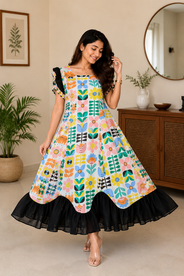 Candy Blossom Summer Dress