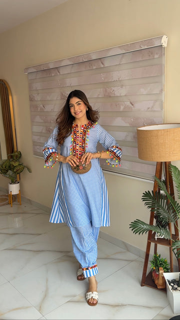 Sky fish Co-Ord Set