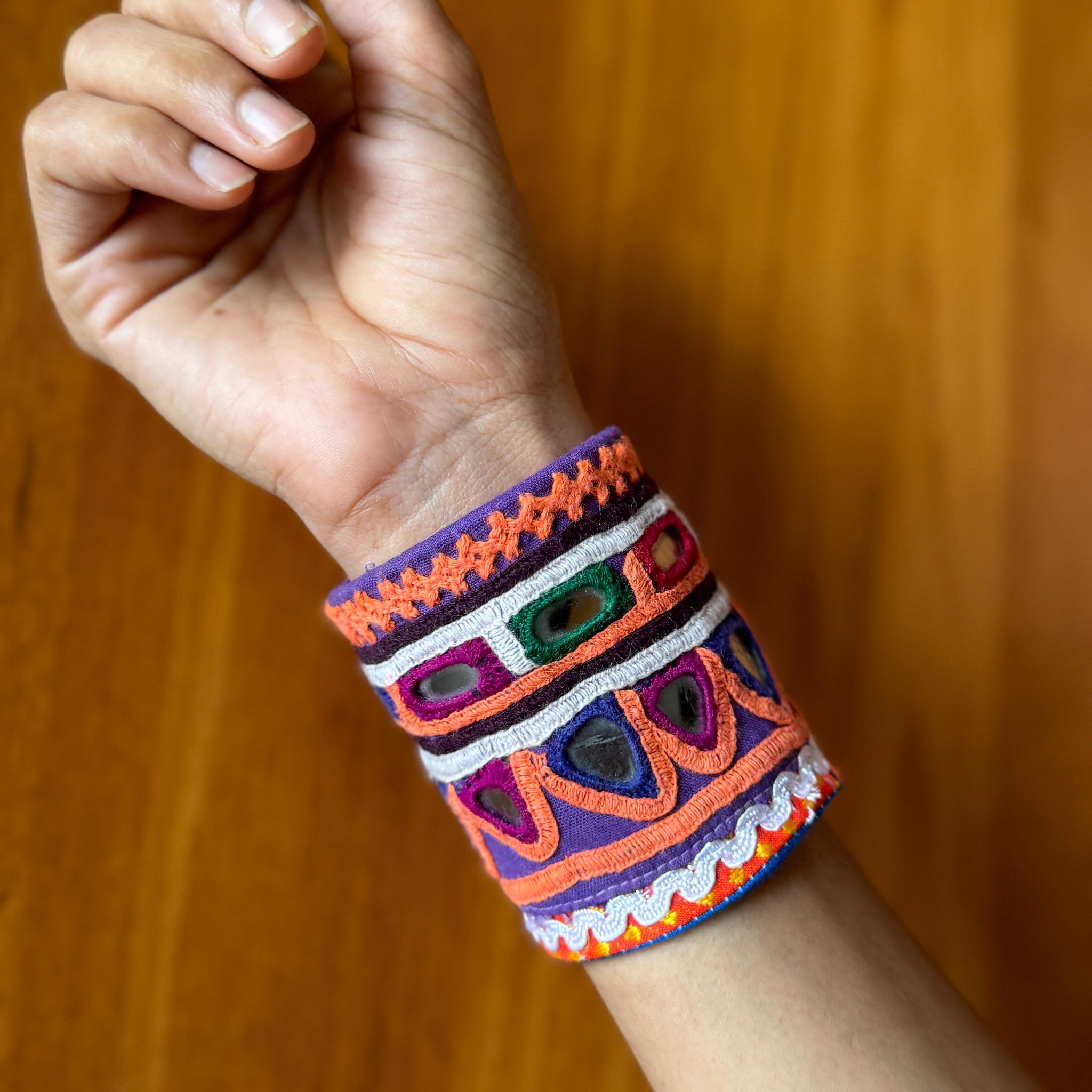 Shivanee Fabric Bracelet | Handcuff