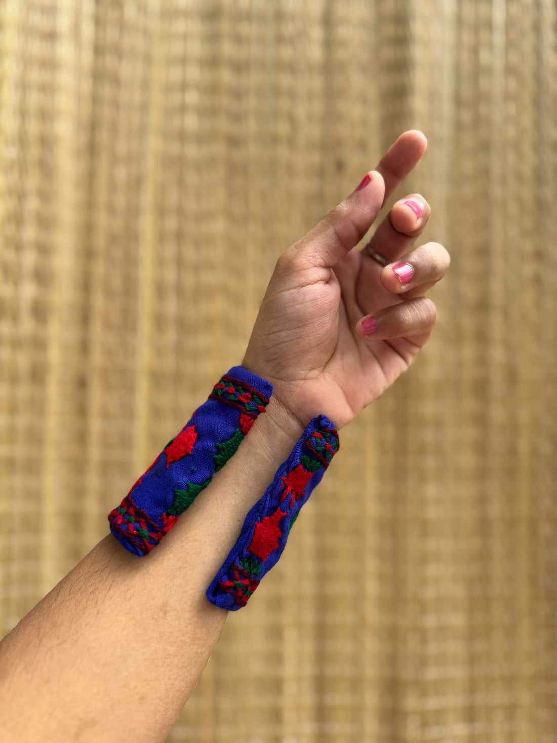 Elspeth Kutchi Fabric Handcuffs| Set of 2 Kada