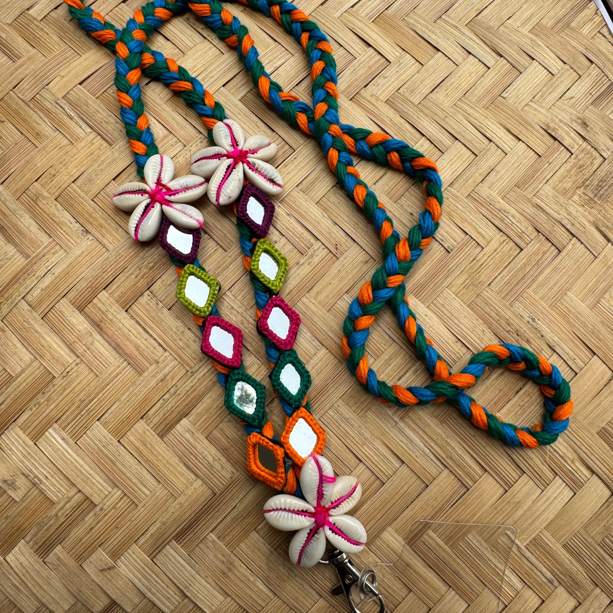 Coralie Cross Body Chain | Mobile Hanging String | Lanyard