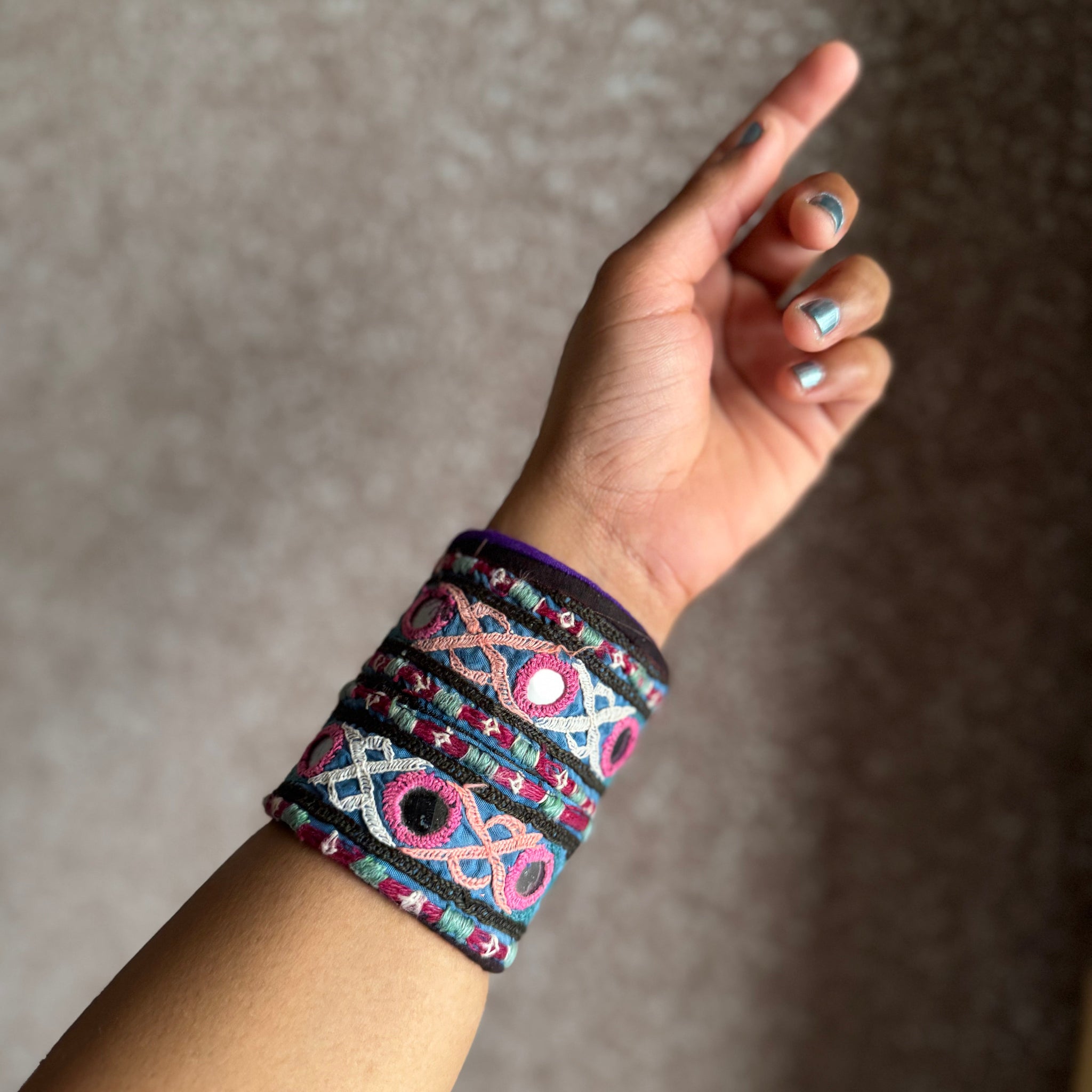 Celia Fabric Bracelet | Handcuff