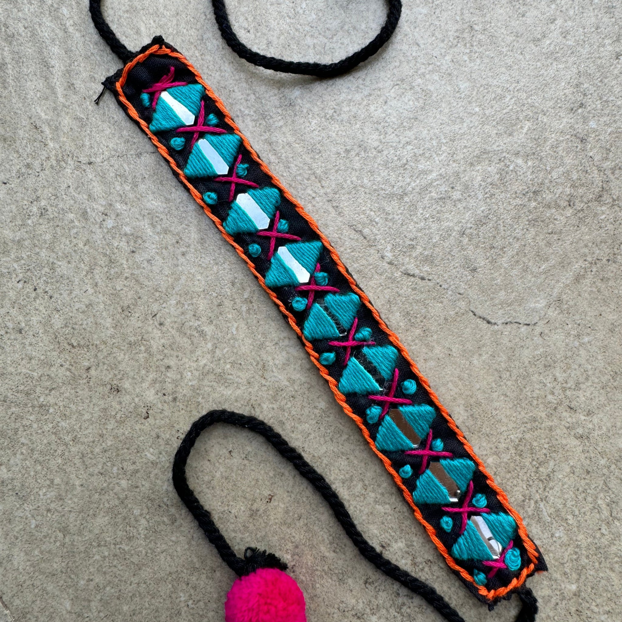 Vadaly Fabric Anklet | Choker Necklace | Bajubadh