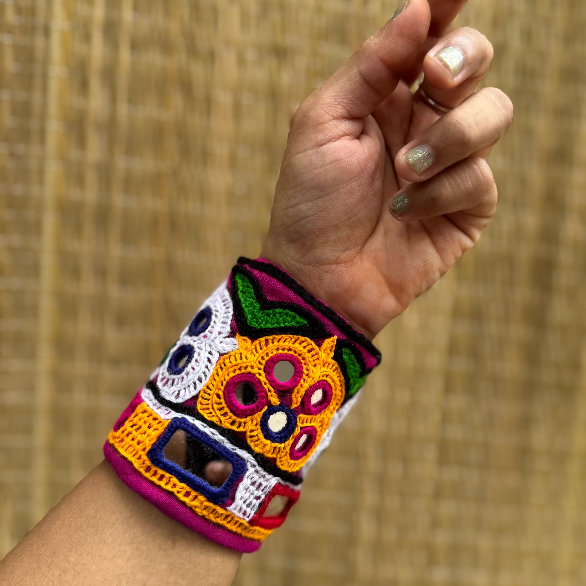 Ekaterina Fabric Handcuff | Bracelet