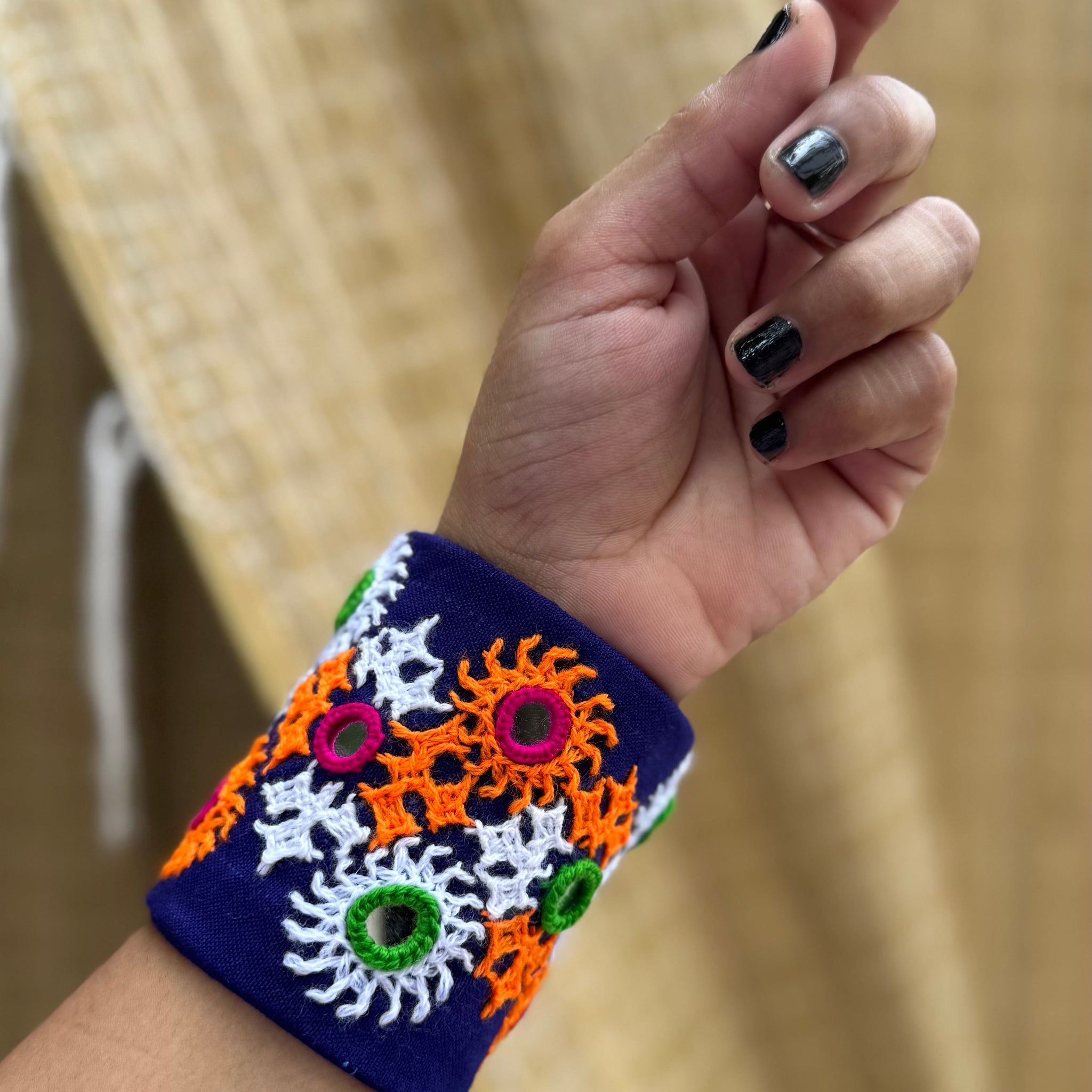 Ishaya Fabric Handcuff | Bracelet
