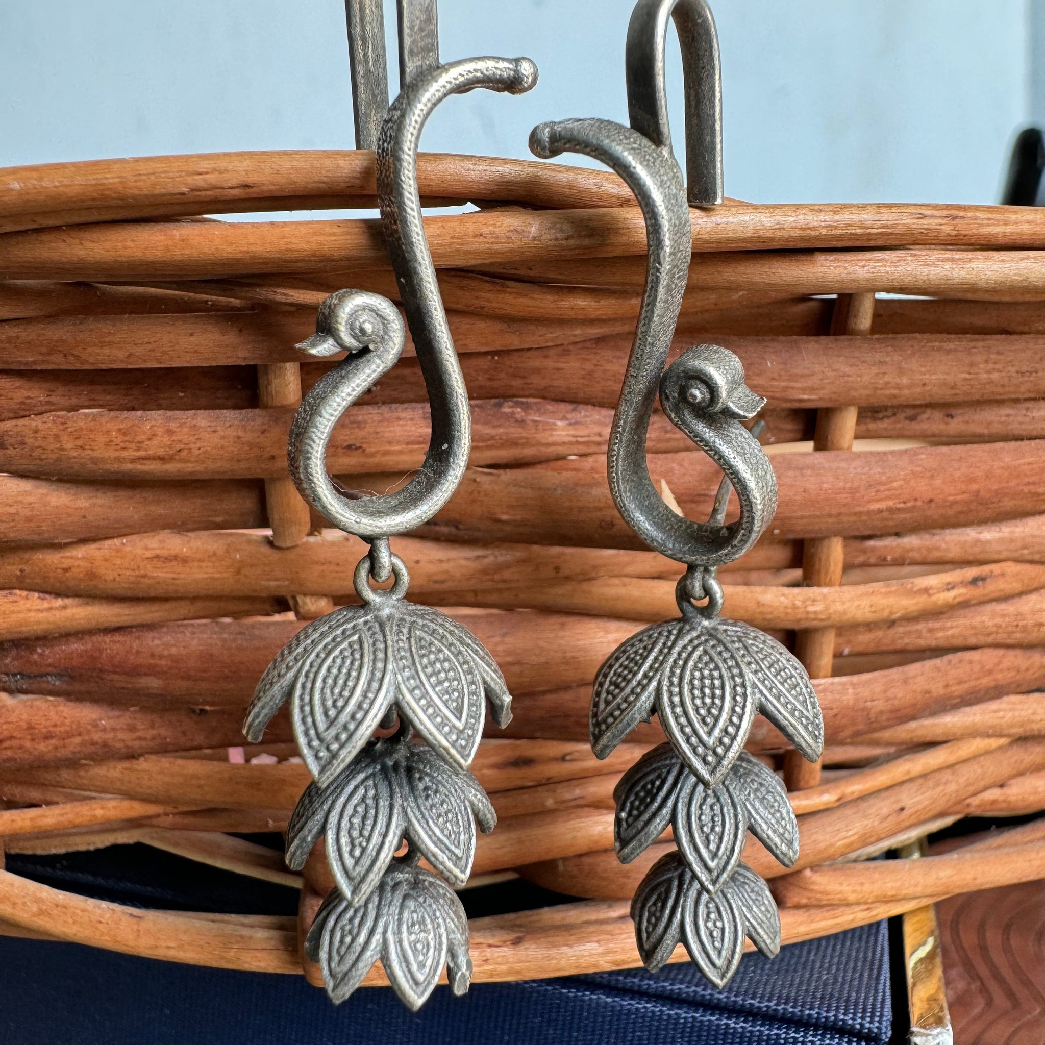 Meena German Silver Earcuffs