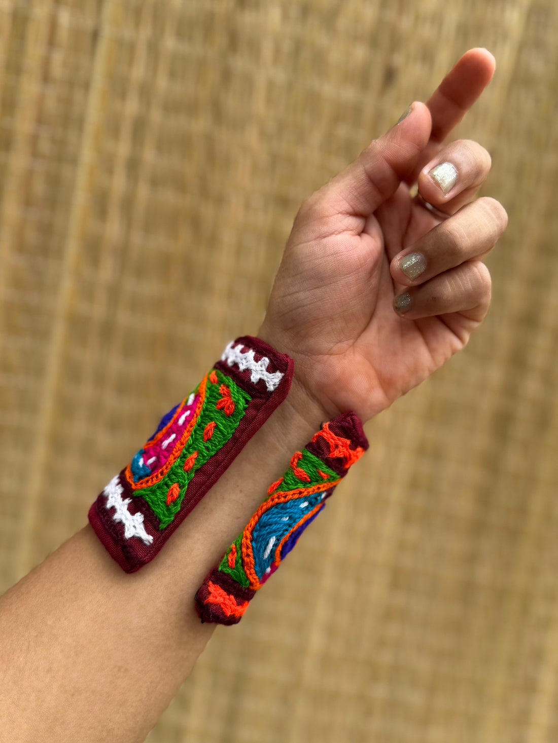 Svetlana Fabric Handcuff | Bracelet