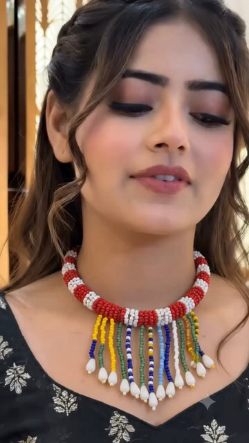Alba Beadwork Necklace