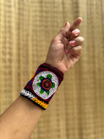 Catriona Kutchi Fabric Handcuffs| Set of 2 Kada