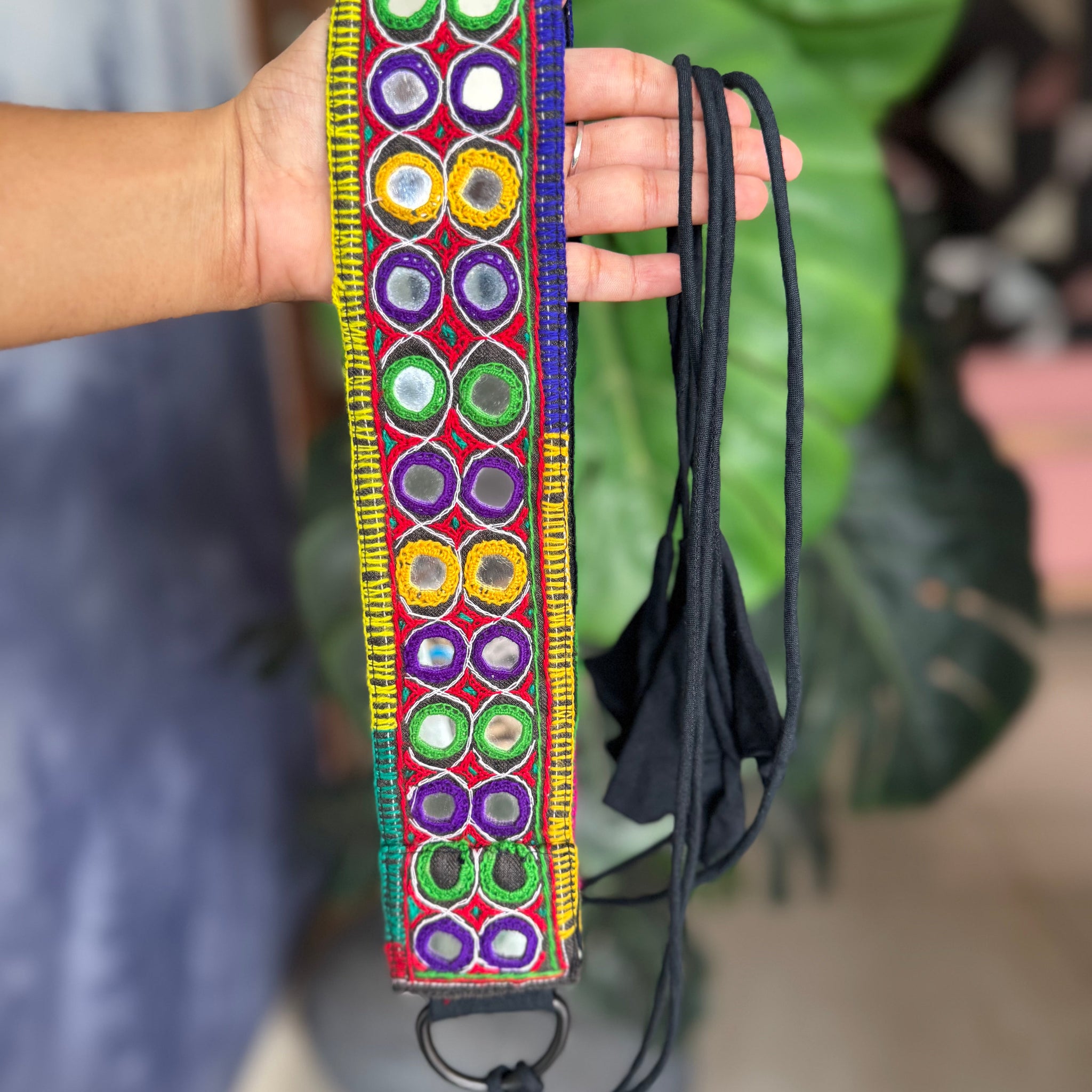 Ishwari Fabric Waist Belt |Banjara Kamar Bandh