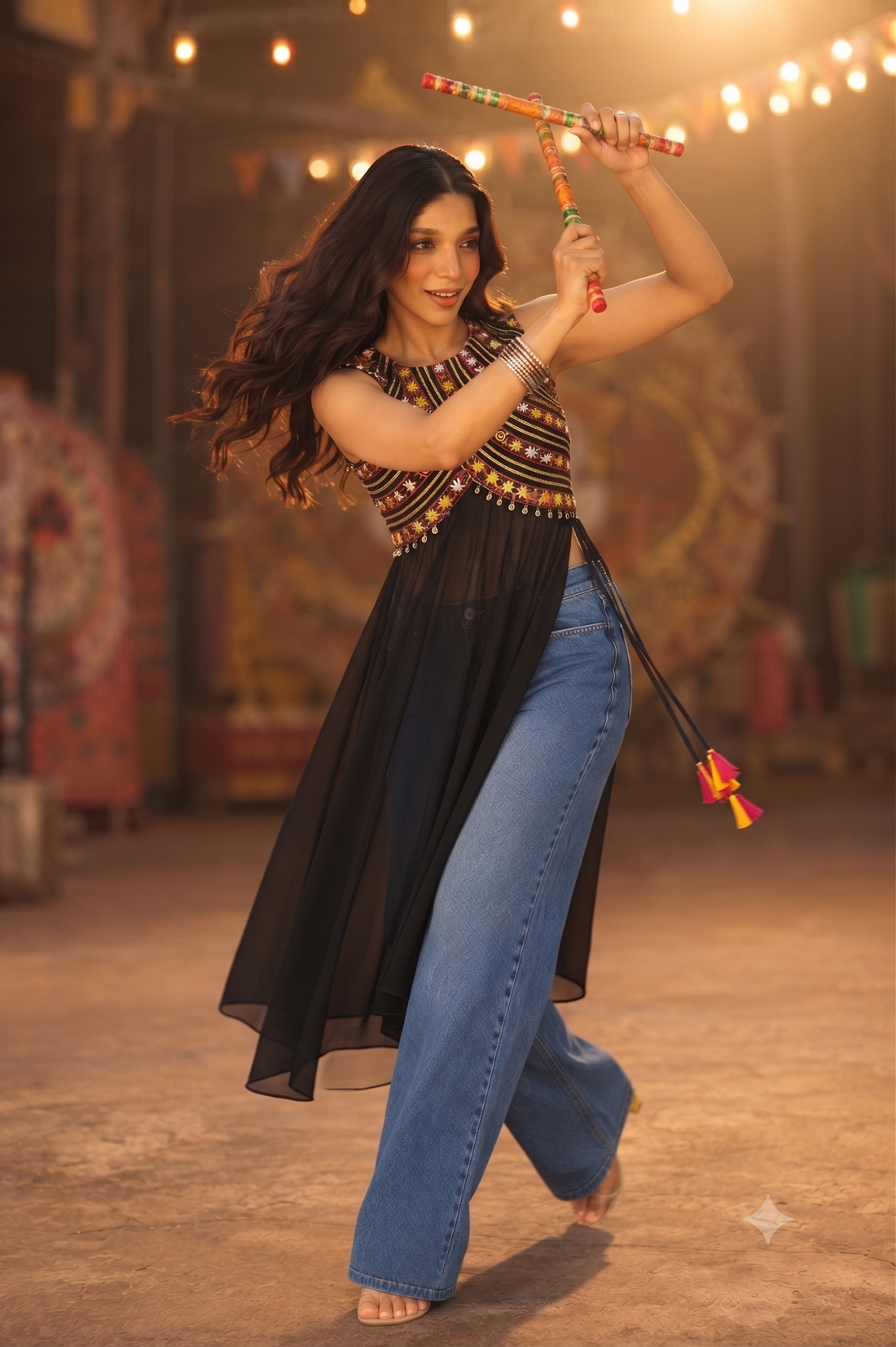 Rang Rasiya Navratri Dress