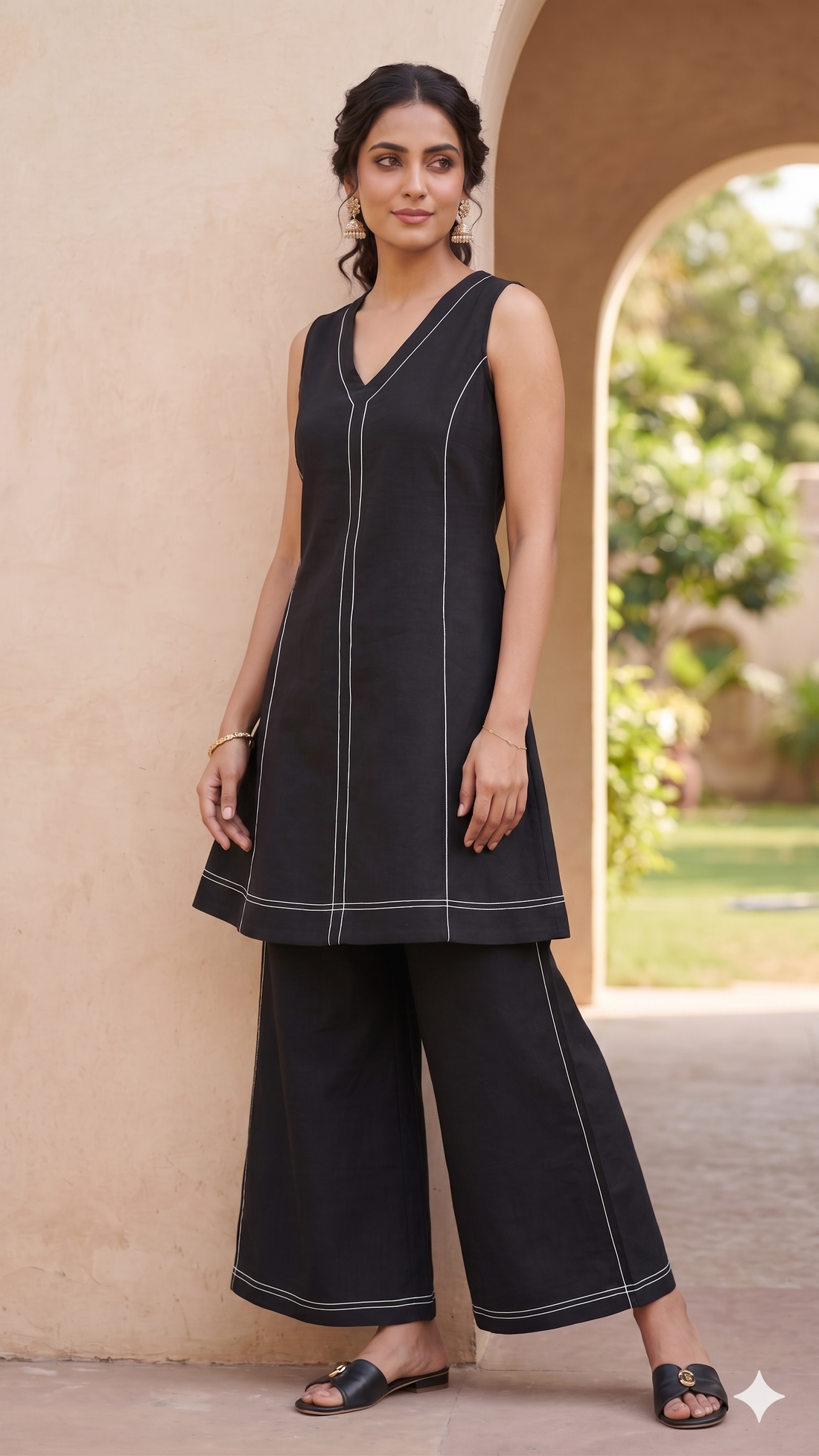 Blackline Elegance Co-ord