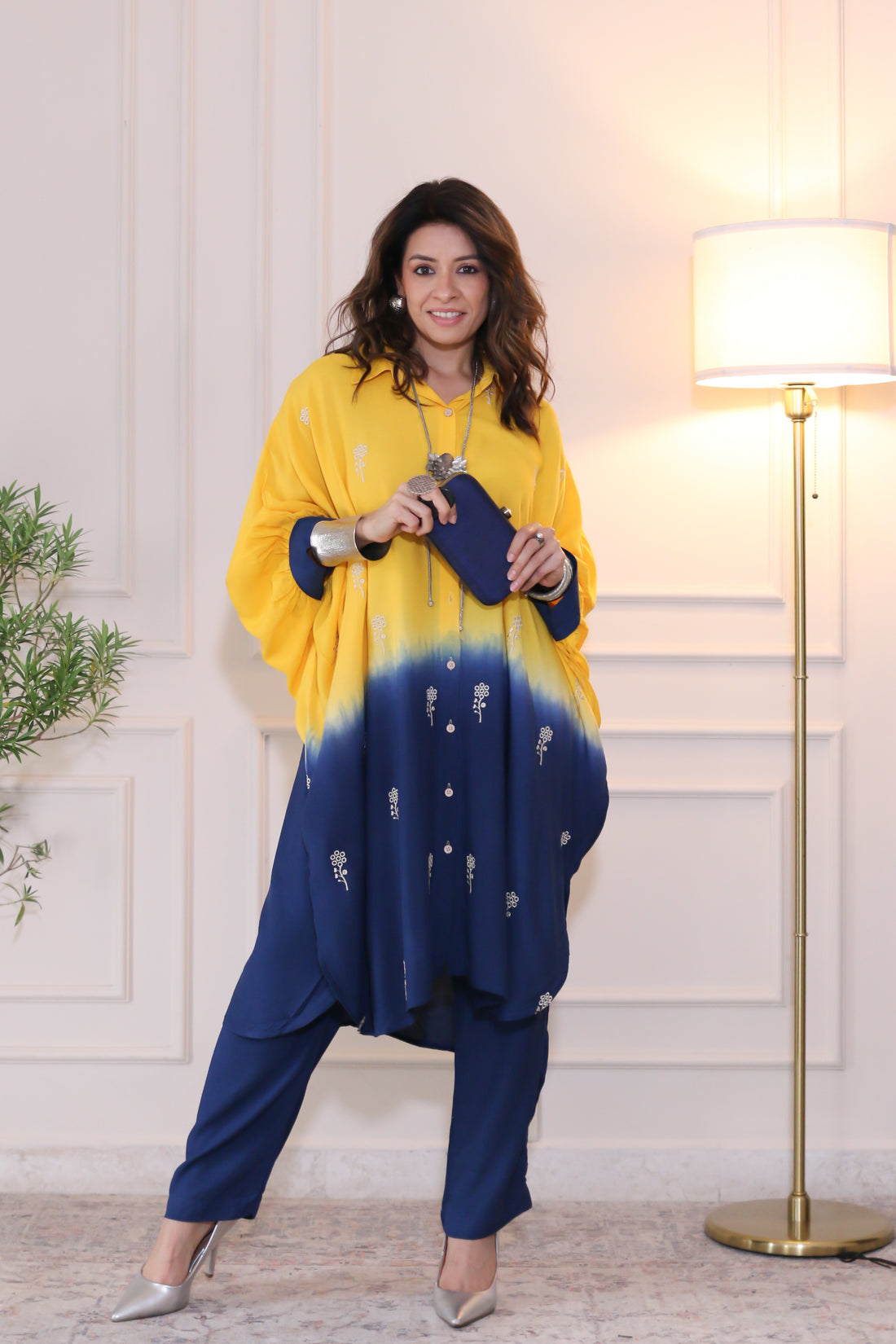 Dual Kaftan Co-ord Set