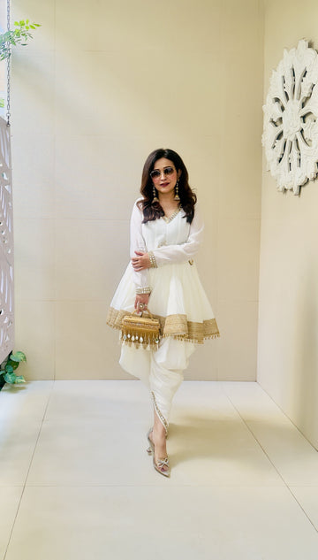 Big Mirror Dhoti kurta set