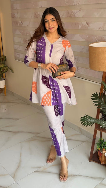 lavender shades- Cord set