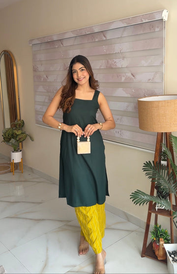 Lime Leaf Co-Ord Set