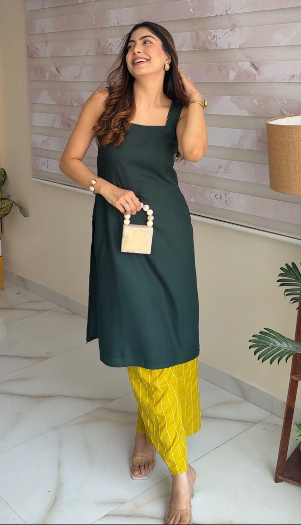 Lime Leaf Co-Ord Set