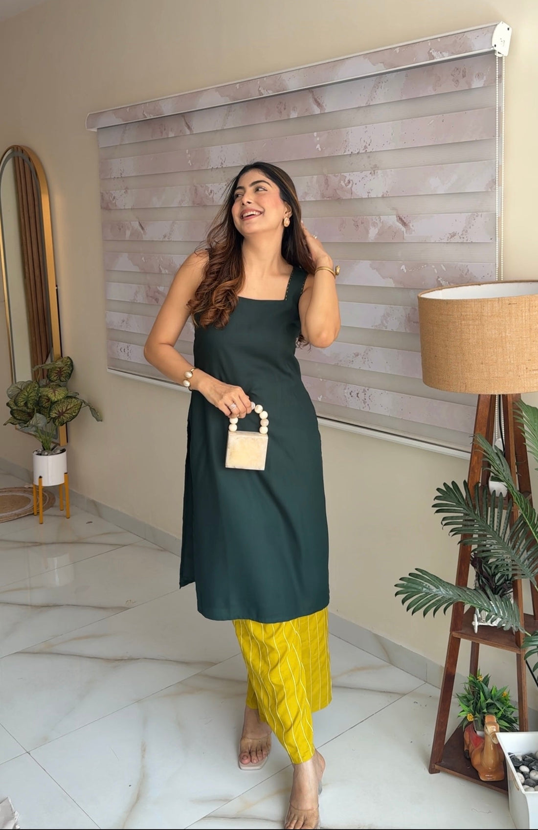 Lime Leaf Co-Ord Set