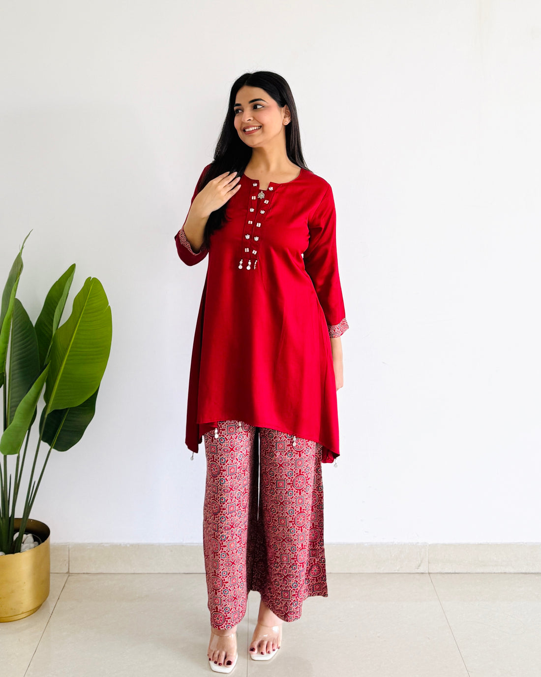 Ruhani Ajrakh Classic Cord Set