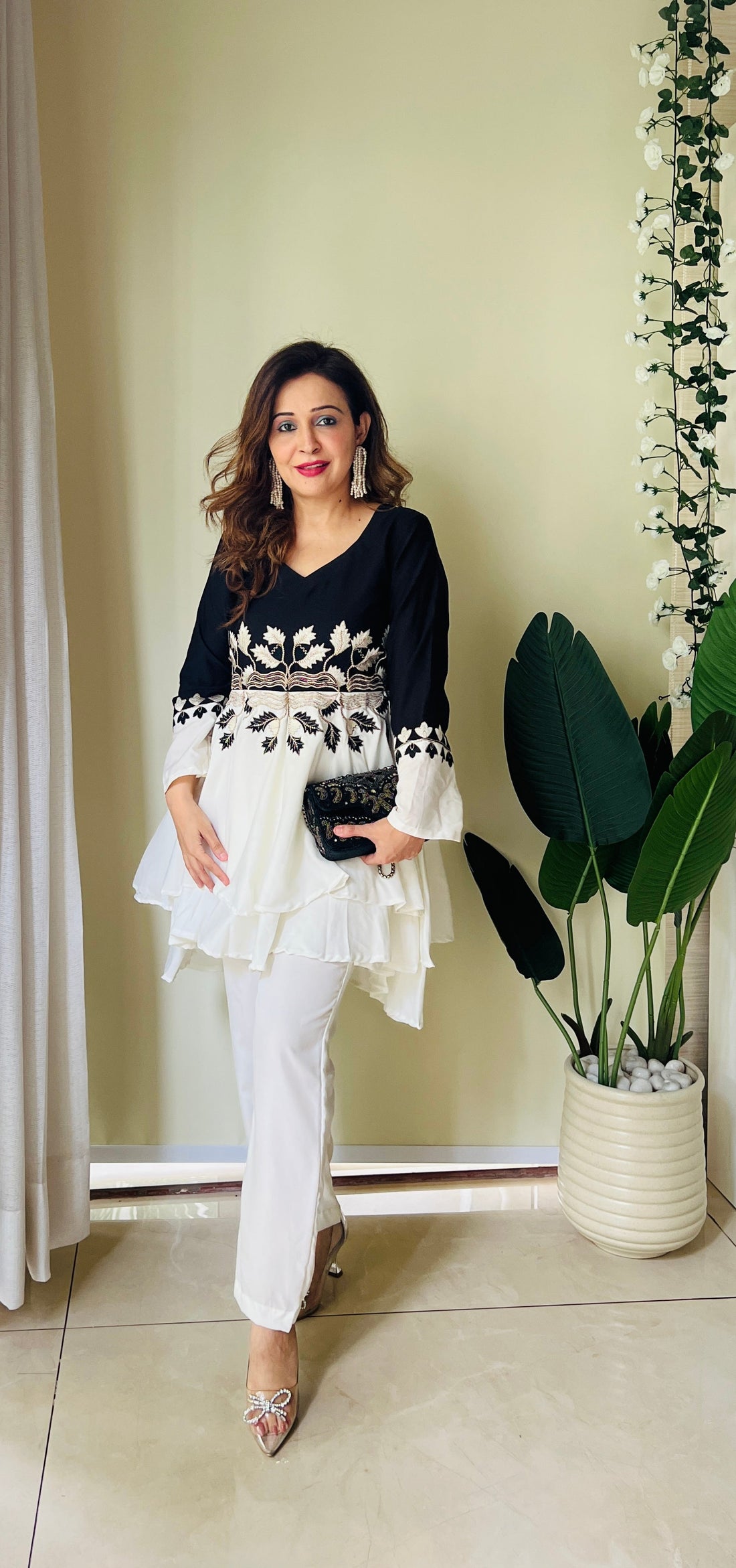 Crepe Couture Ensemble