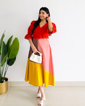 Sunset Blush Dress