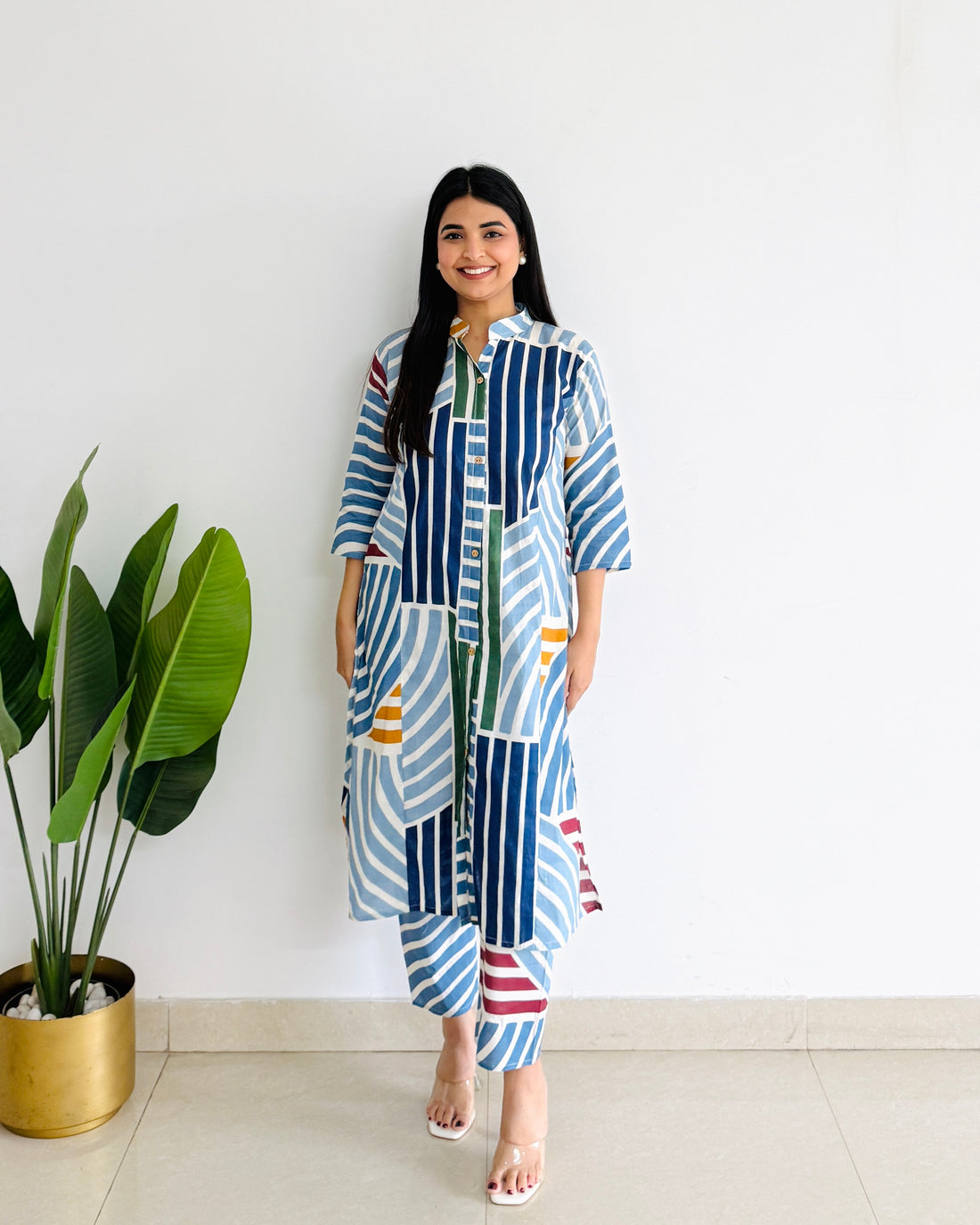 Urban Stripe Coord Set