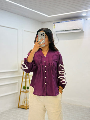 Gulabo Twist Top (Only Top)