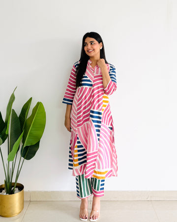 Urban Stripe Coord Set