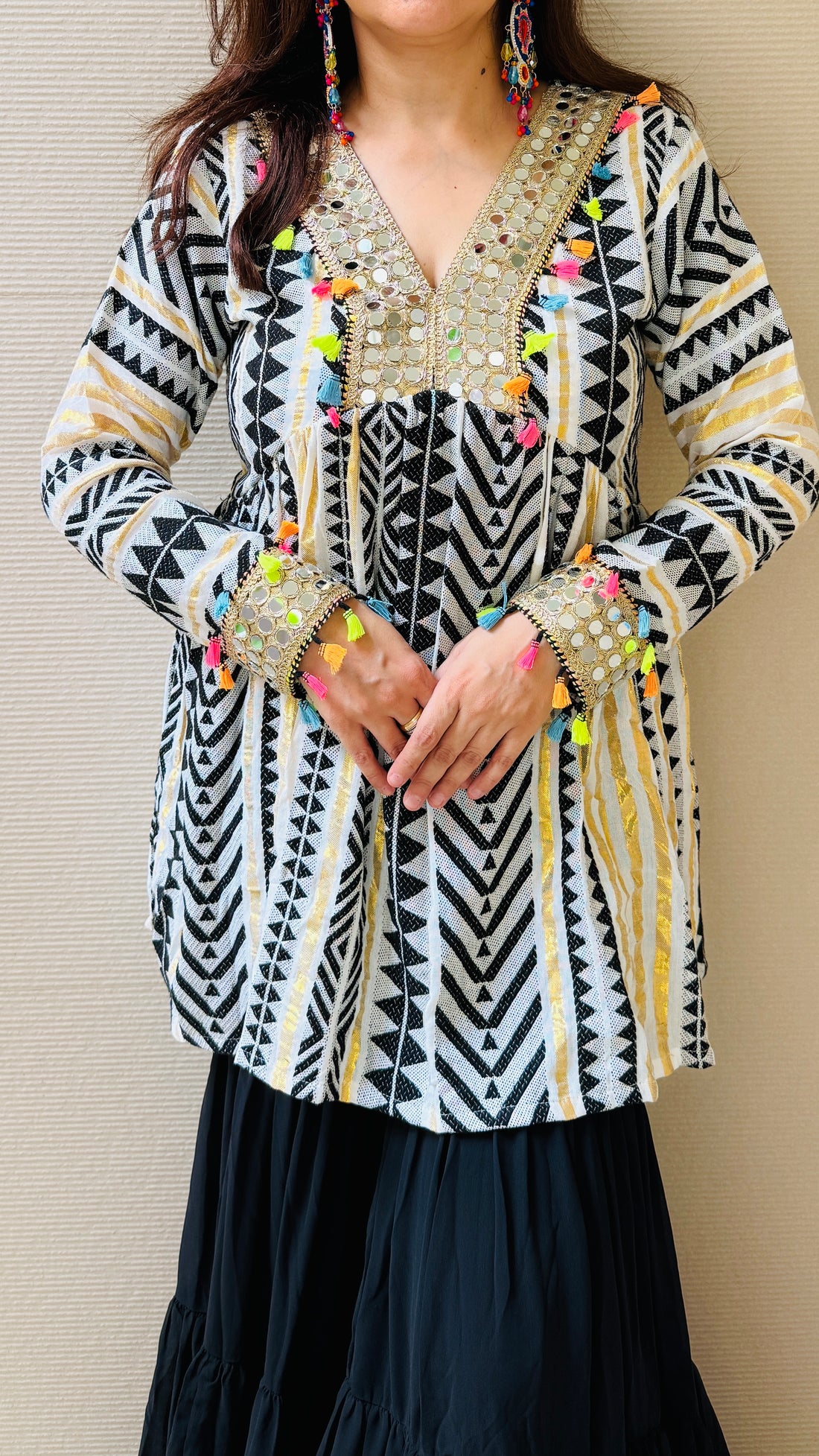 NoirNav Sharara Set