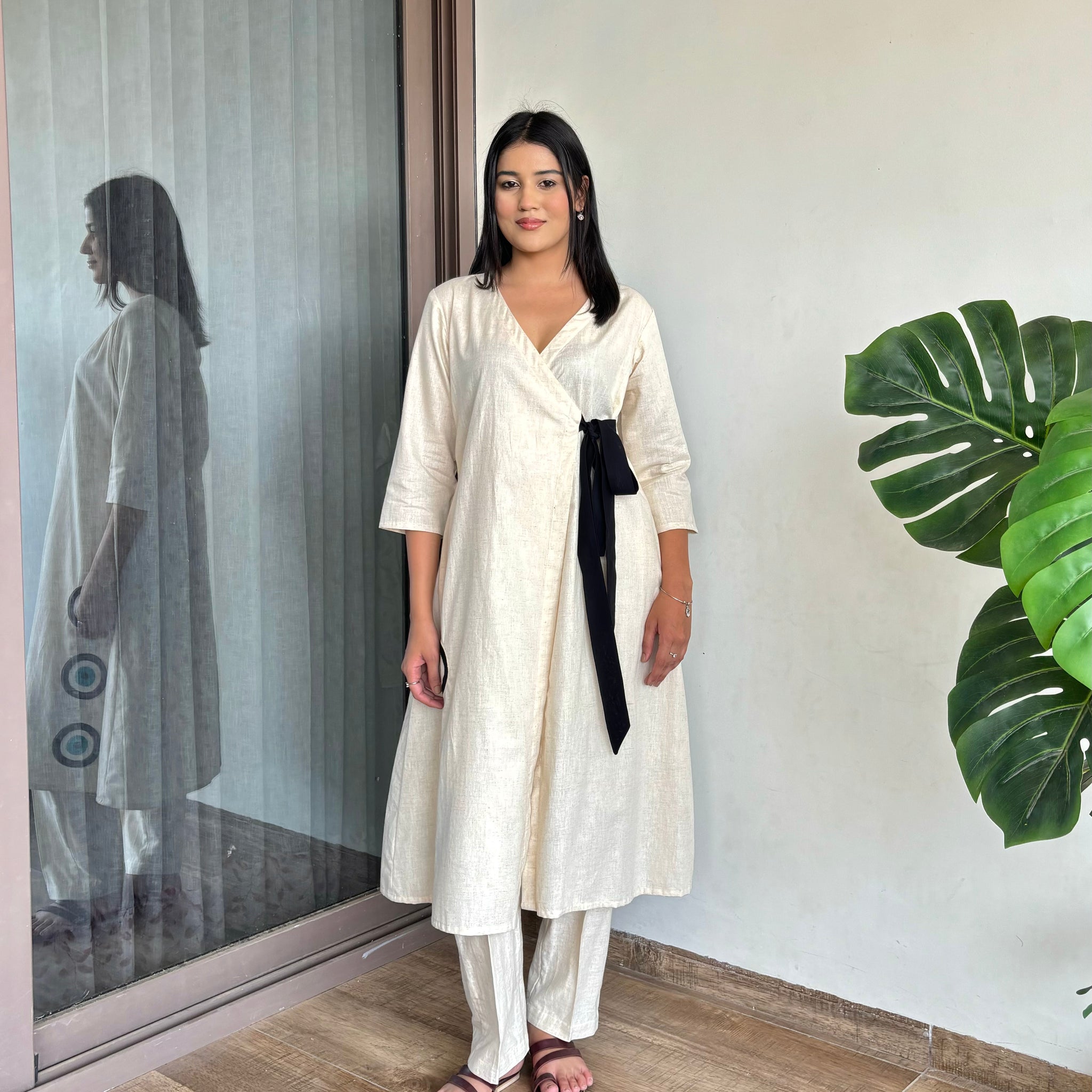 Evil Eye  Khadi Cord Set
