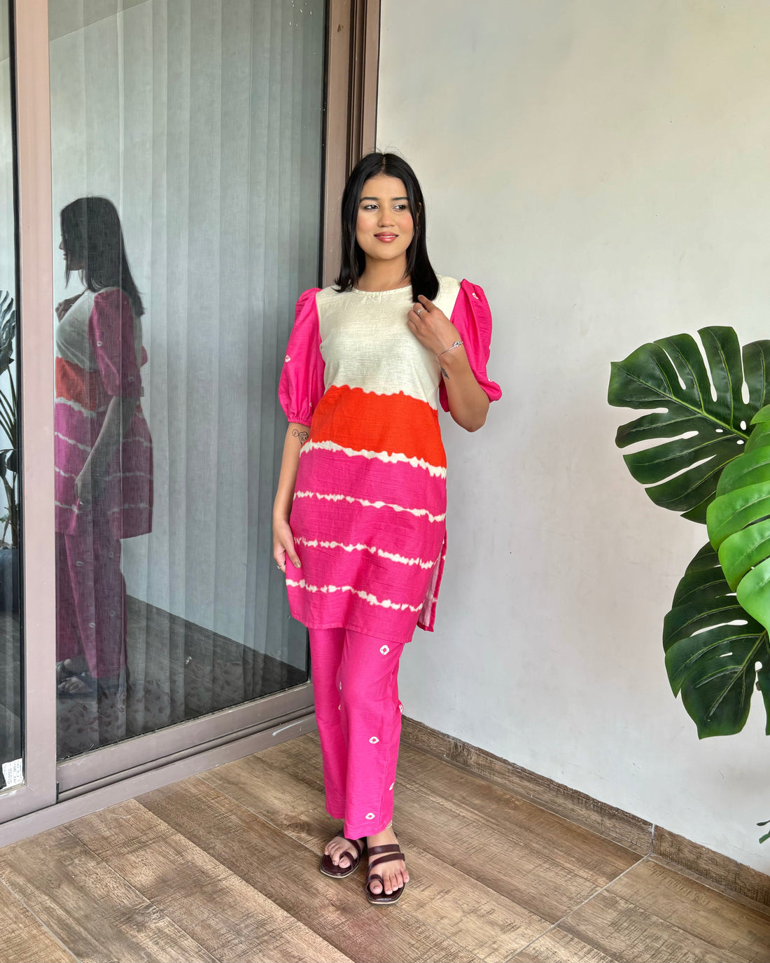 Bandhej Baani Cord set
