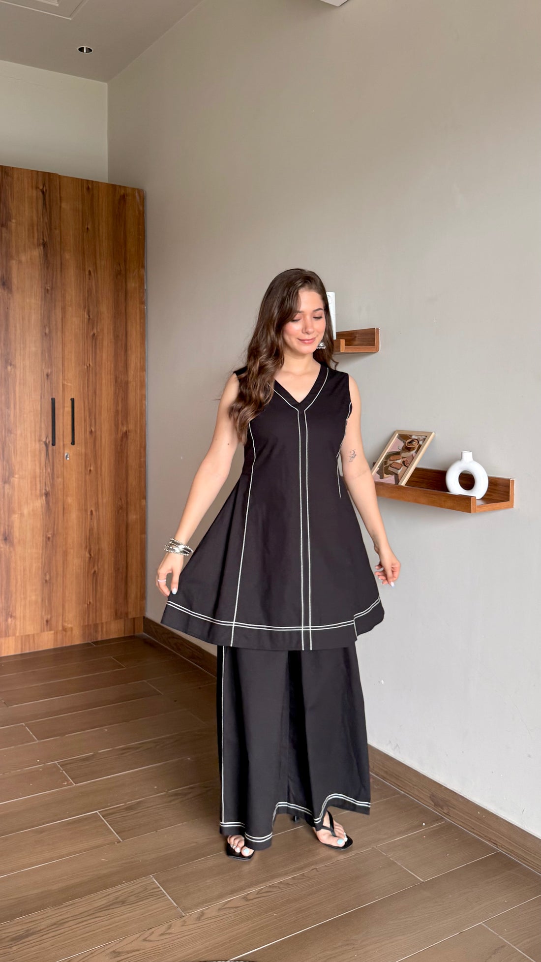Blackline Elegance Co-ord