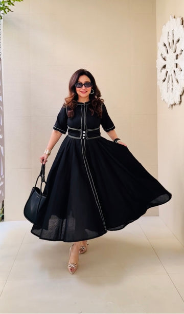 Classic Black Muse Dress