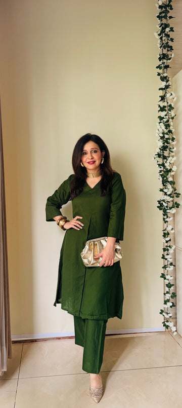 Lush Green Attire