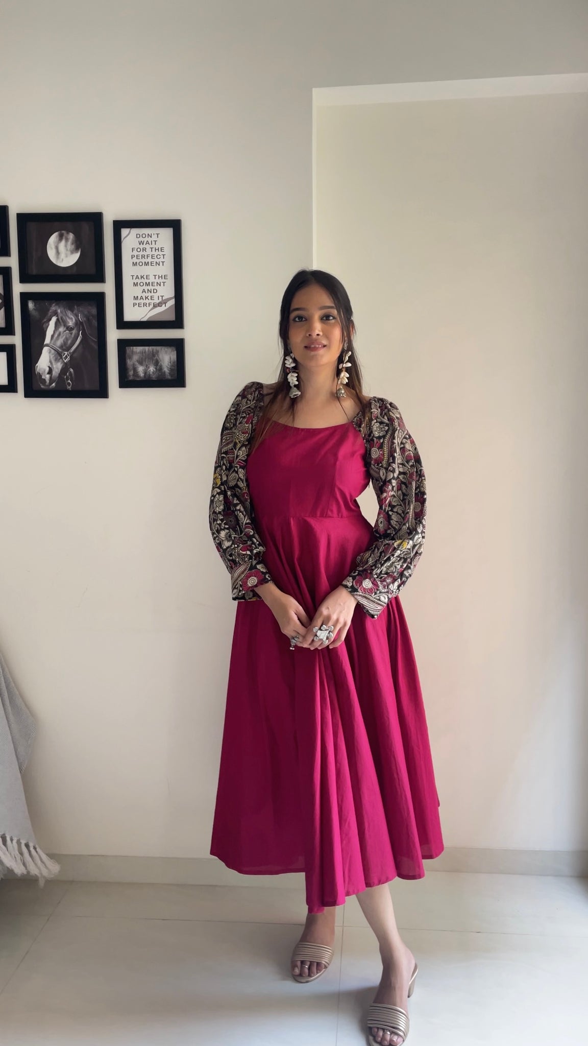 Siya Cotton Midi Dress