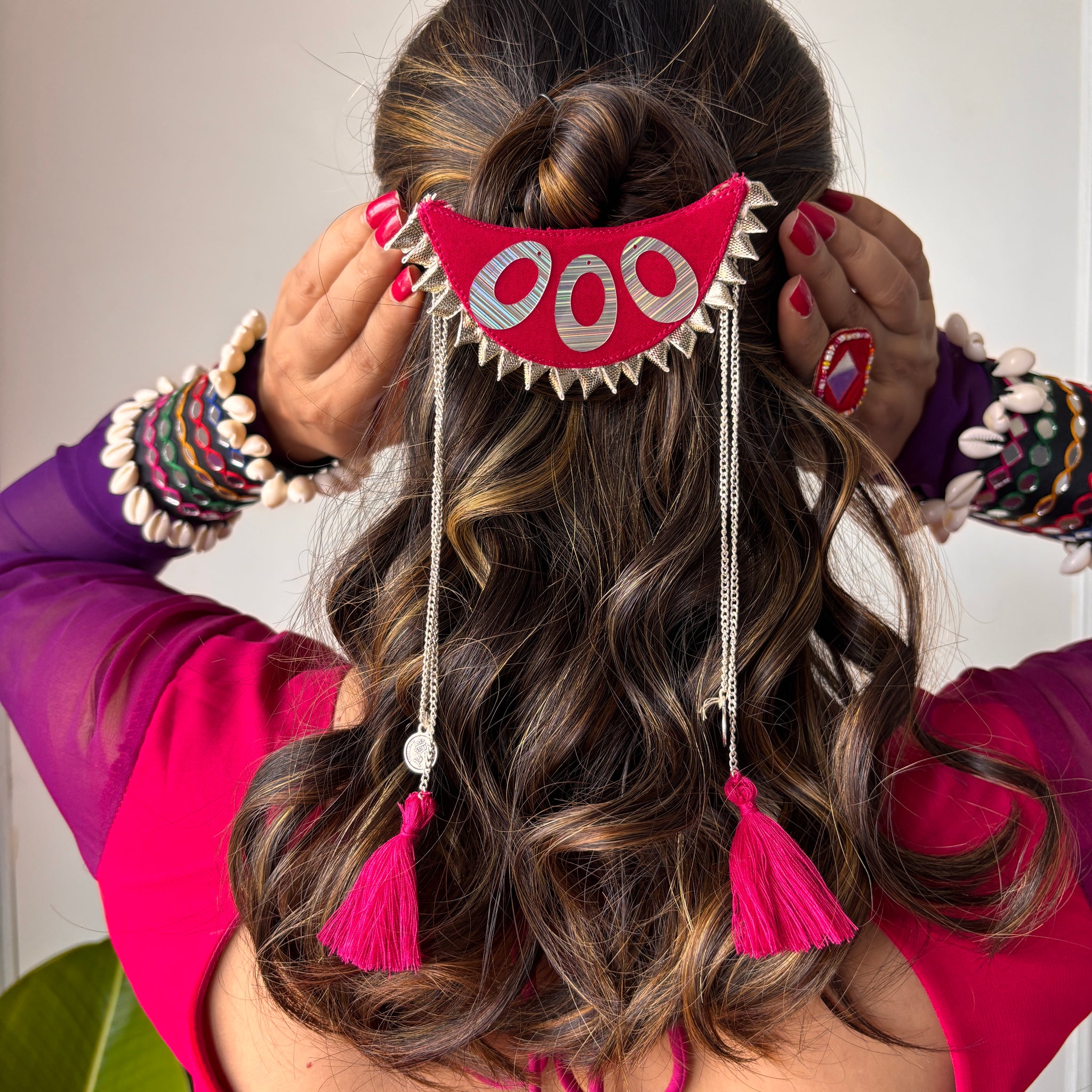 BohoBlush – Pink Hair Clip