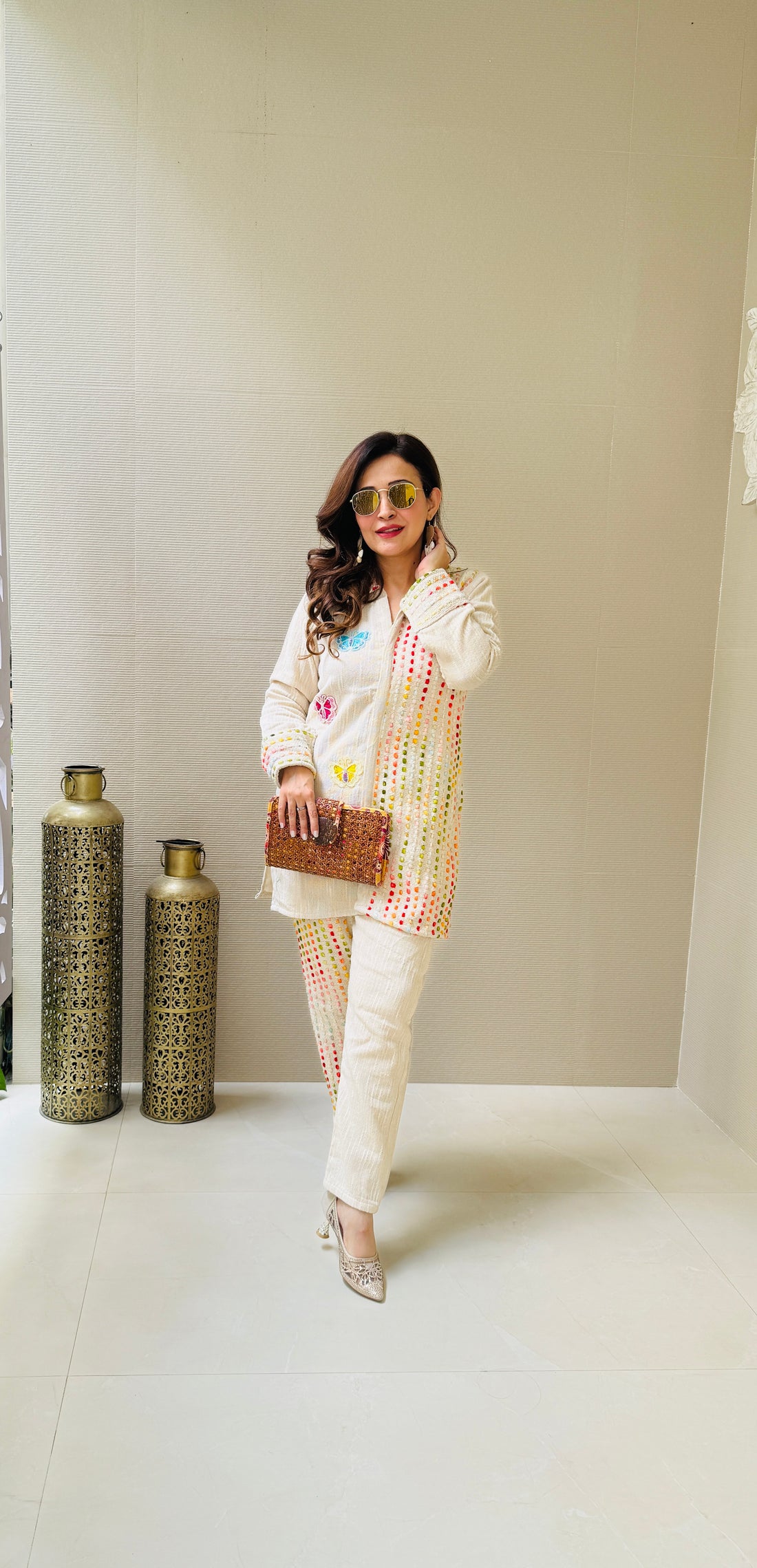 Timeless Jute Twinset