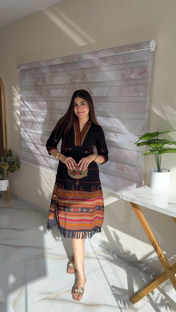 Heritage Weave Winter Kurta