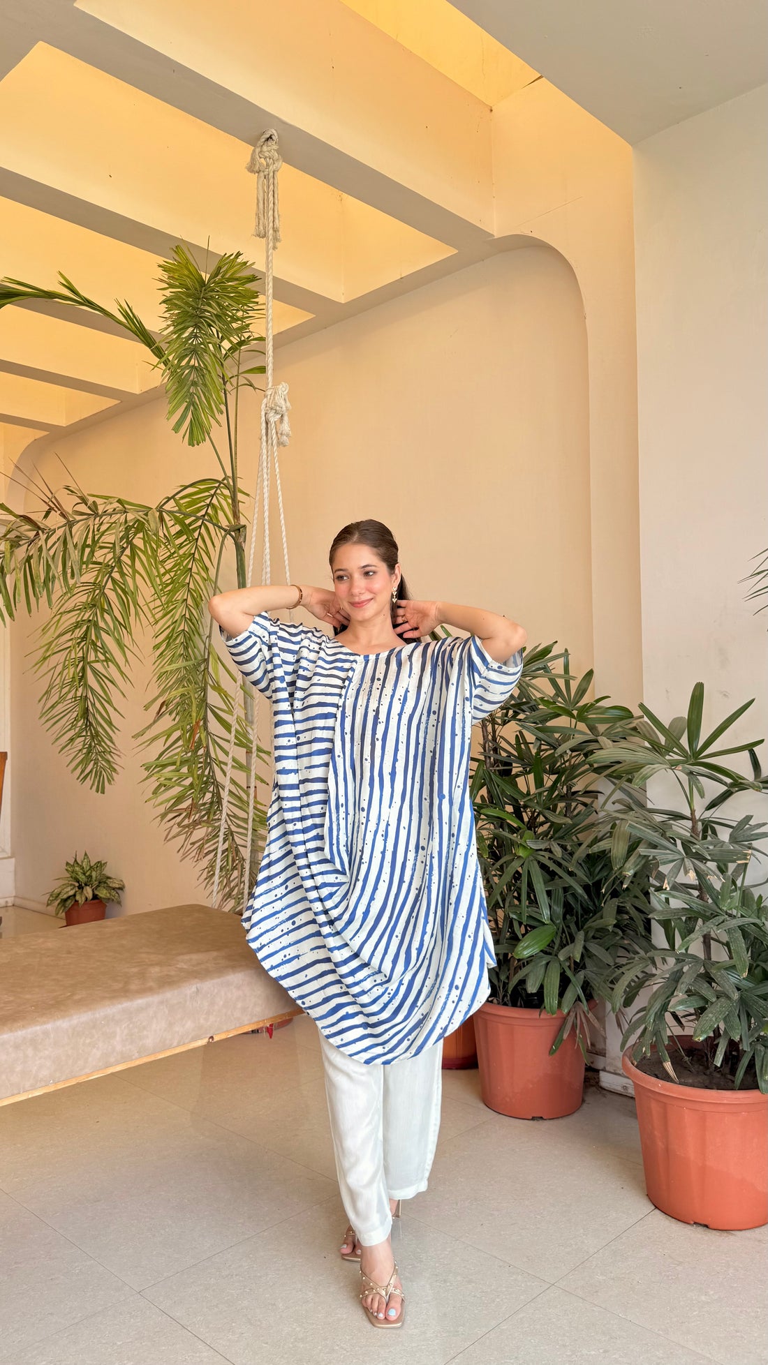 Blue Motion Casual Co-Ord Set