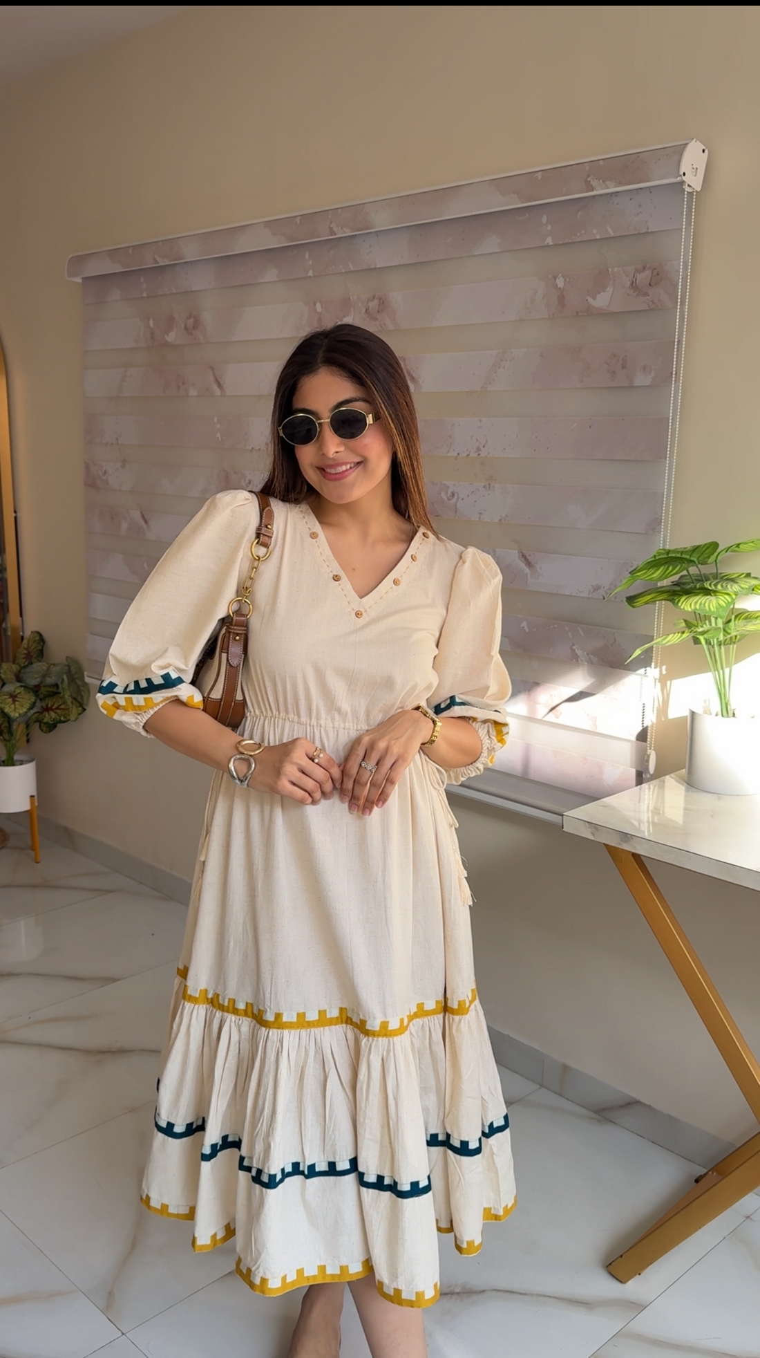 Meadow Mist Tiered Dress