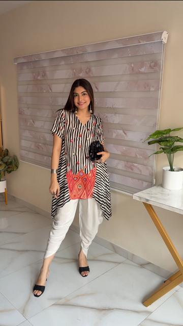 Muslin Muse Dhoti Ensemble