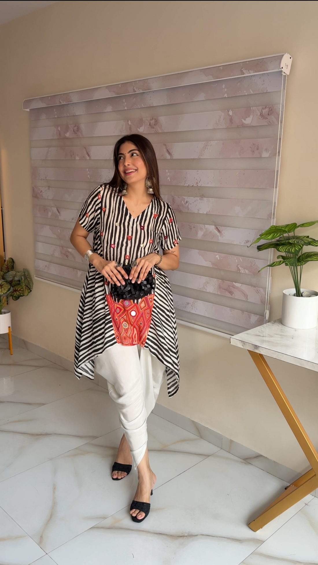 Muslin Muse Dhoti Ensemble