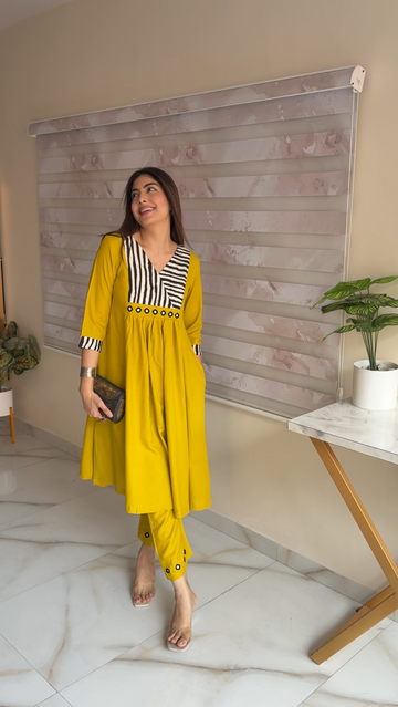 Digital Muse Rayon Kurta Set